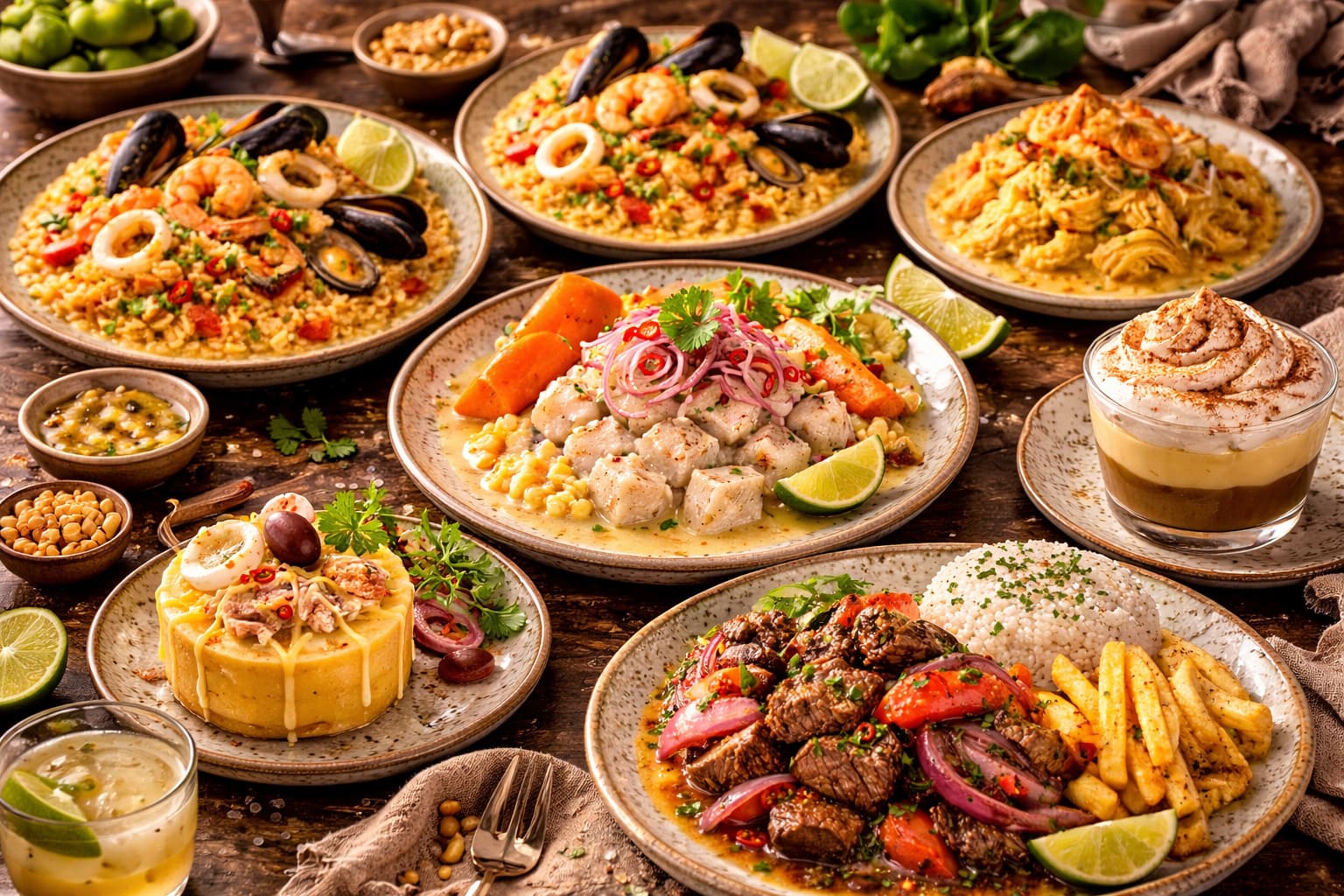 Plato peruano representativo